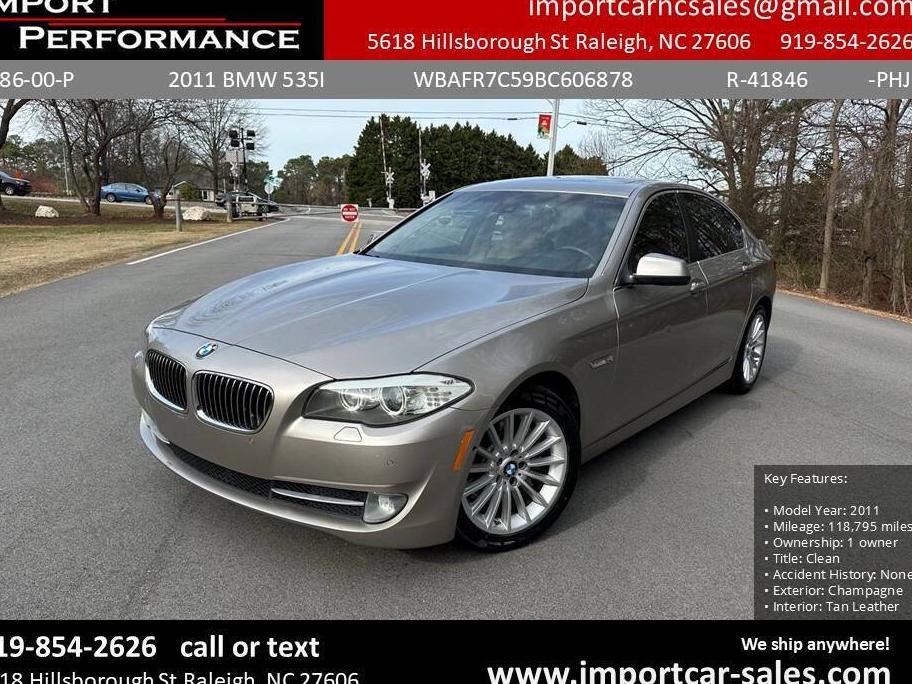 BMW 535I 2011 WBAFR7C59BC606878 image