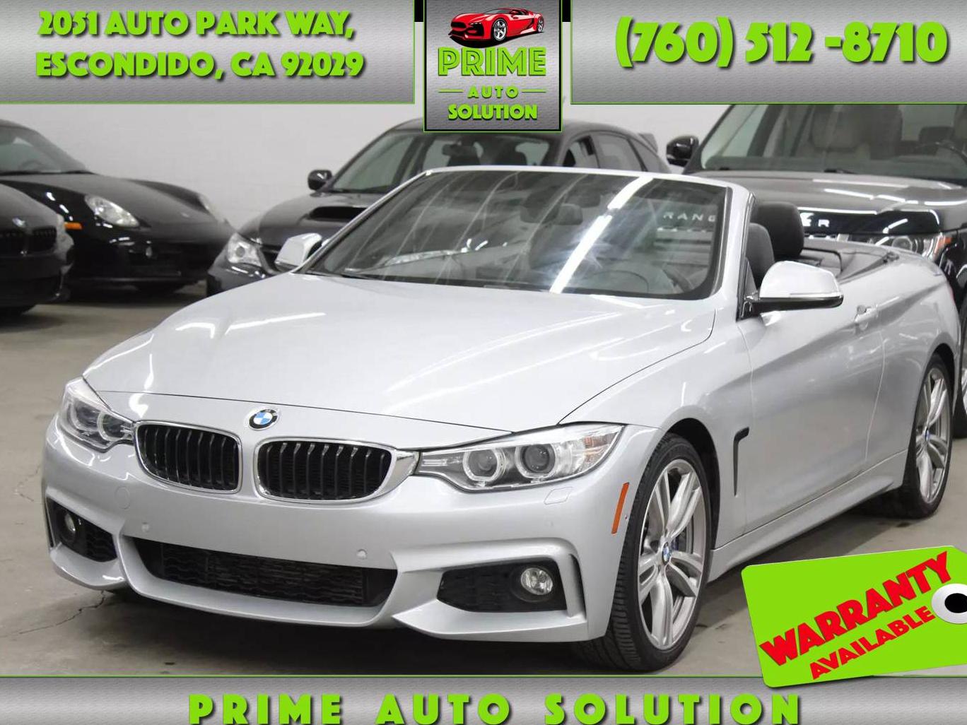 BMW 435I 2014 WBA3T3C58EJ876942 image