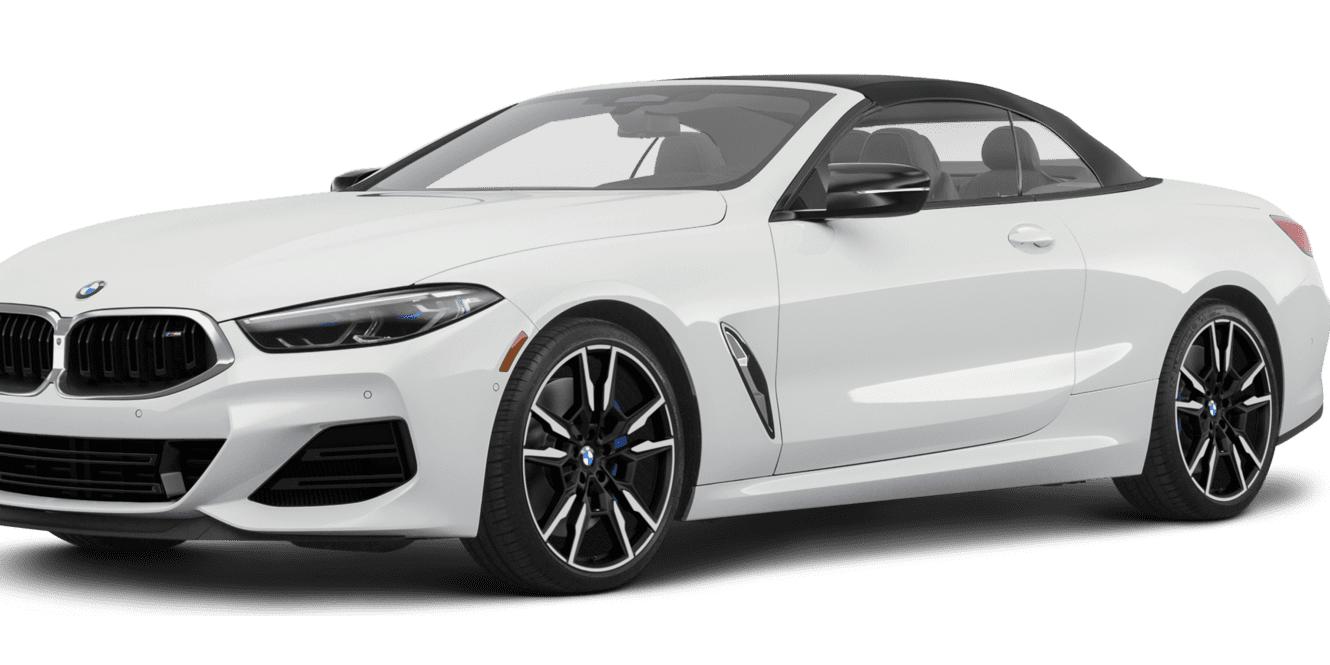 BMW M850I 2023 WBAFY4C03PCL62299 image