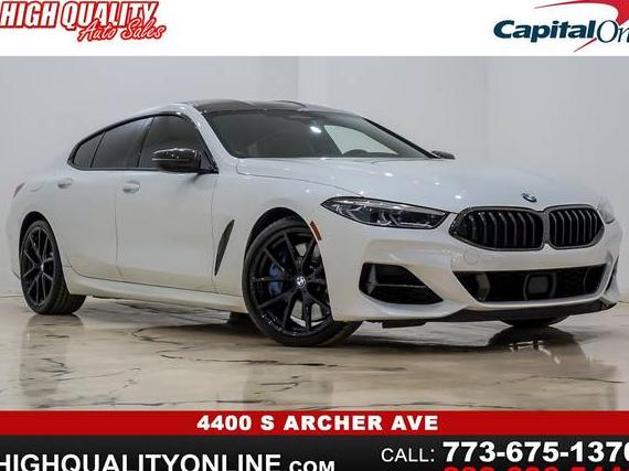 BMW M850I 2021 WBAGV8C07MCF61763 image
