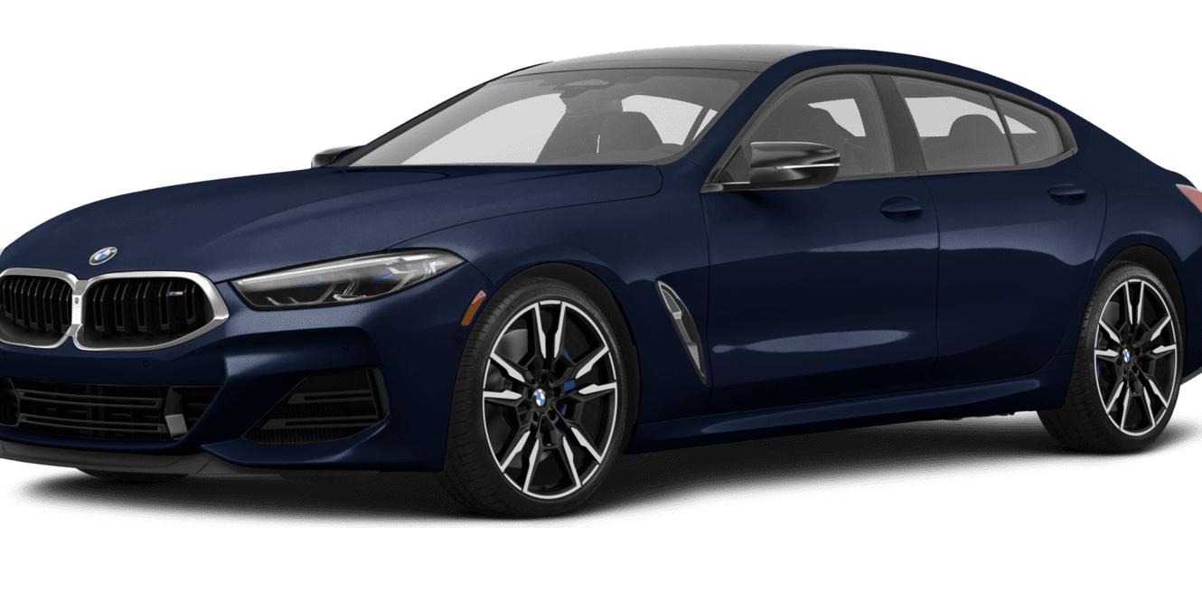 BMW M850I 2021 WBAGV8C08MCF11552 image