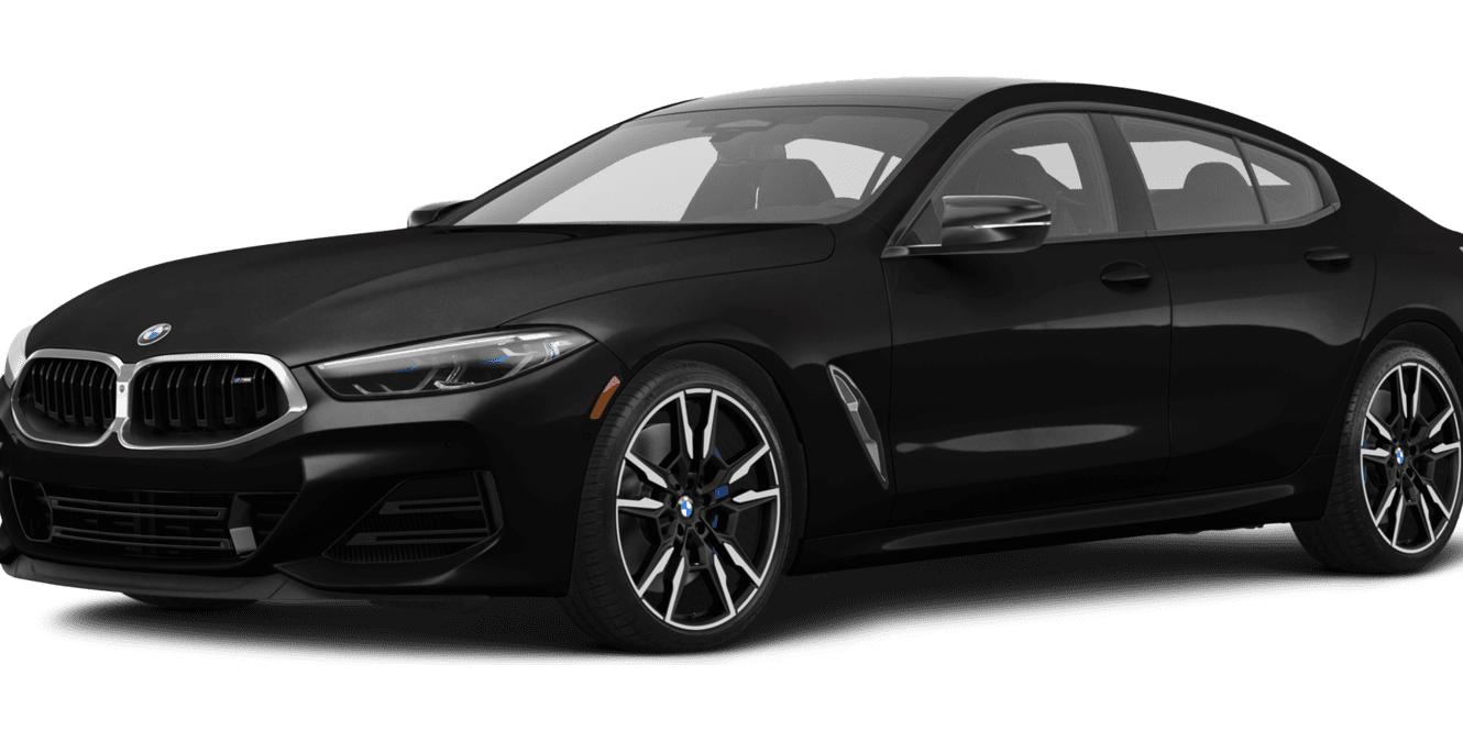 BMW M850I 2021 WBAGV8C06MCF03479 image