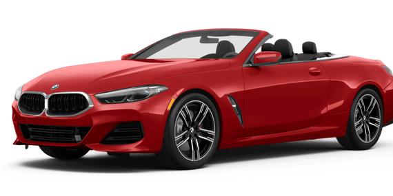 BMW M850I 2024 WBAFY4C06RCR25428 image