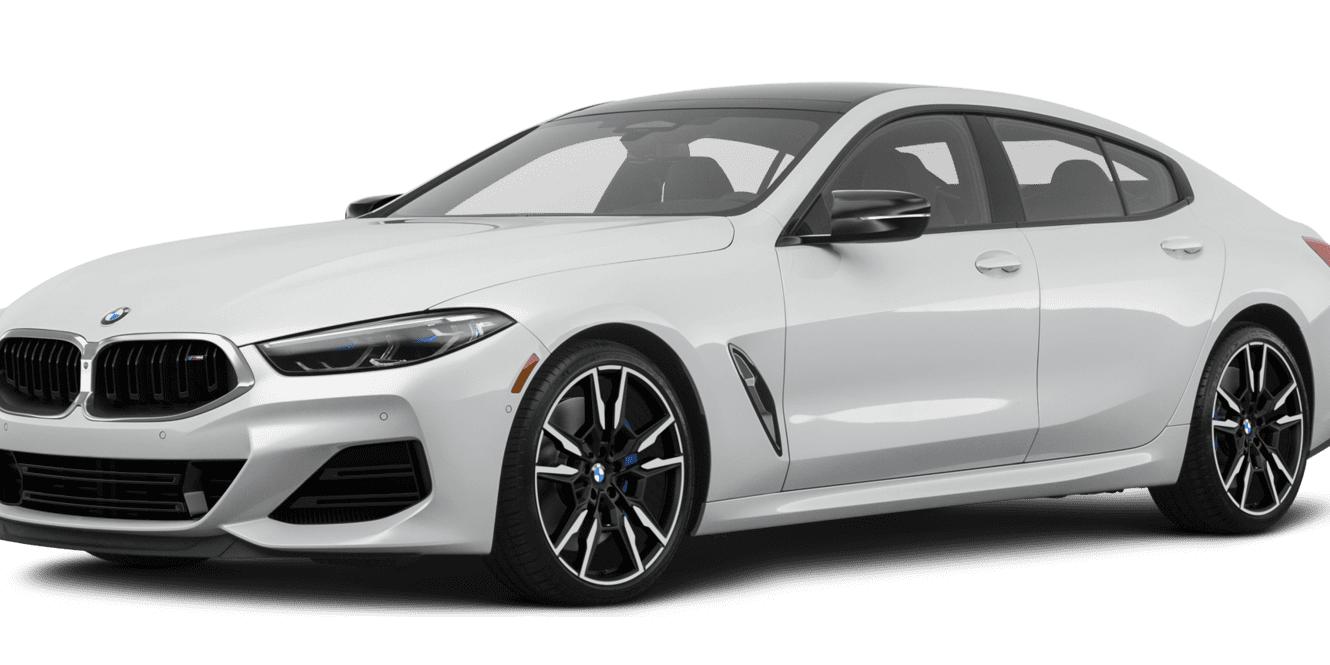 BMW M850I 2022 WBAGV8C07NCJ73639 image