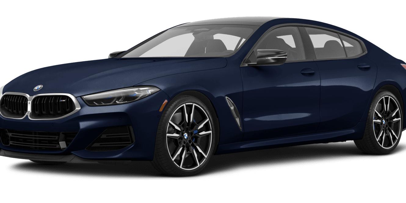 BMW M850I 2022 WBAGV8C00NCJ74700 image