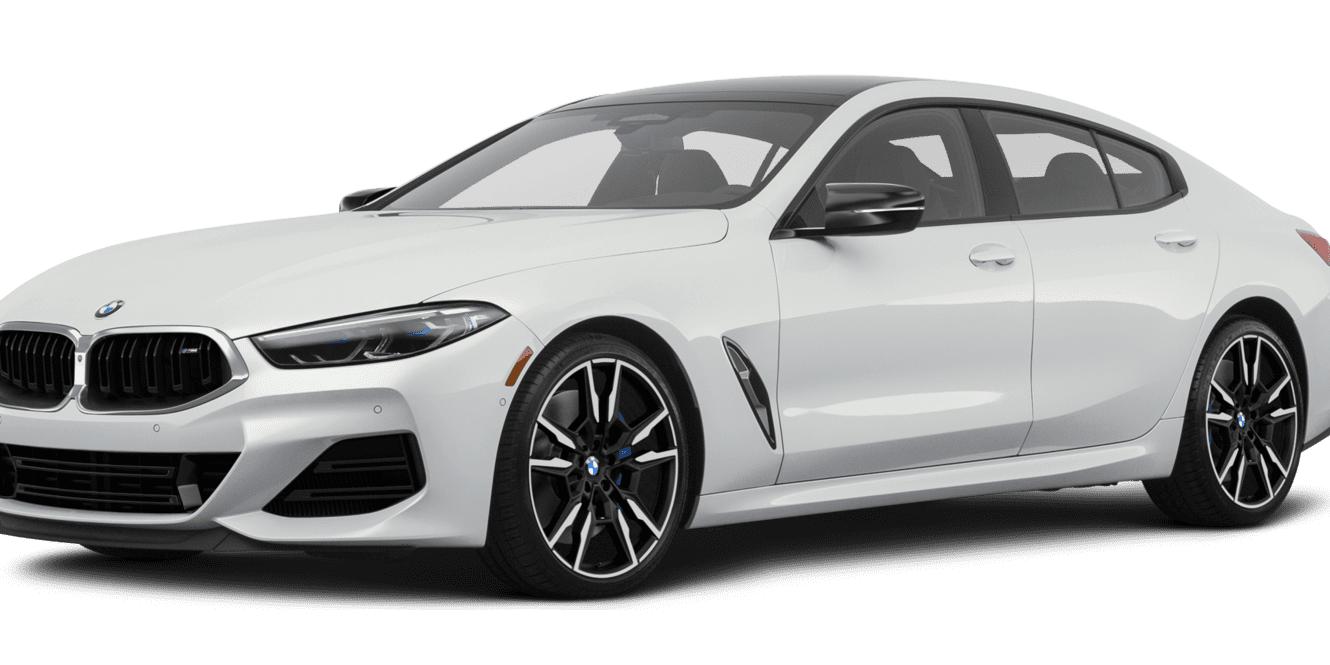 BMW M850I 2022 WBAGV8C04NCH74168 image