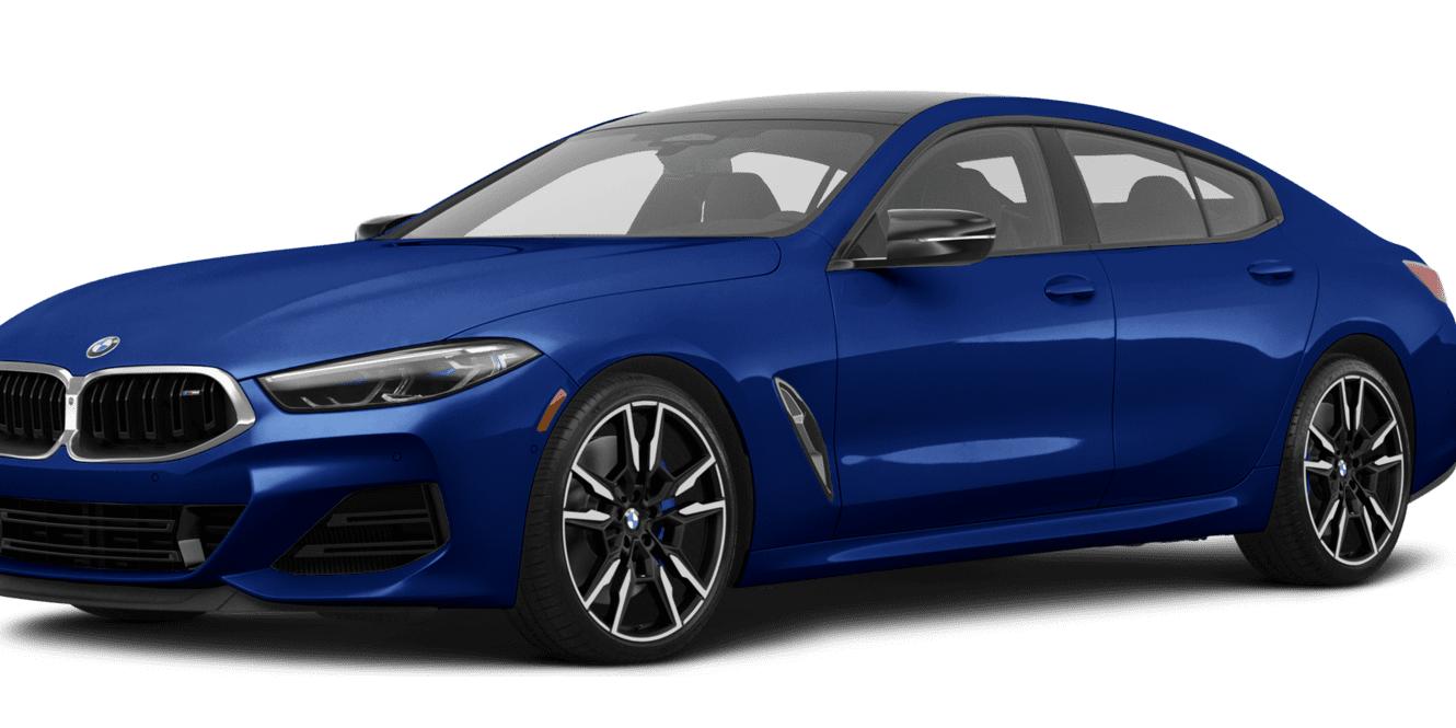 BMW M850I 2022 WBAGV8C08NCJ11165 image