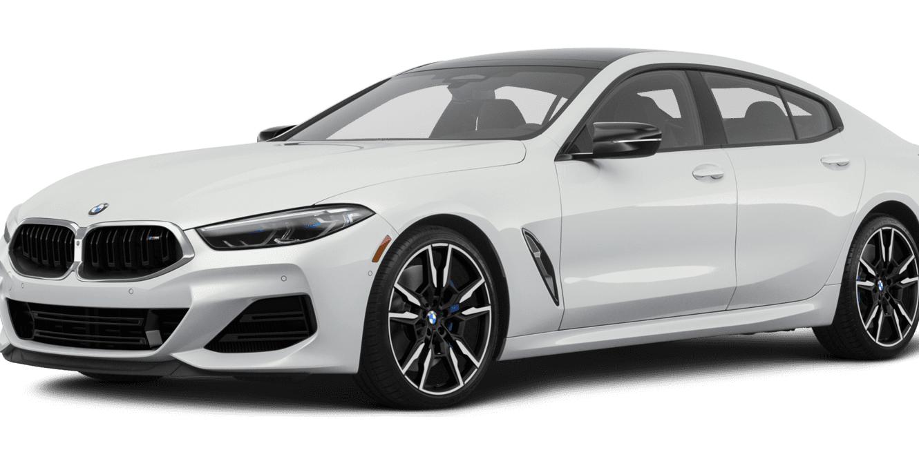 BMW M850I 2022 WBAGV8C01NCH63273 image