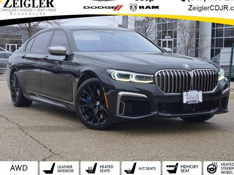 BMW M760I 2020 WBA7U6C05LBM62898 image