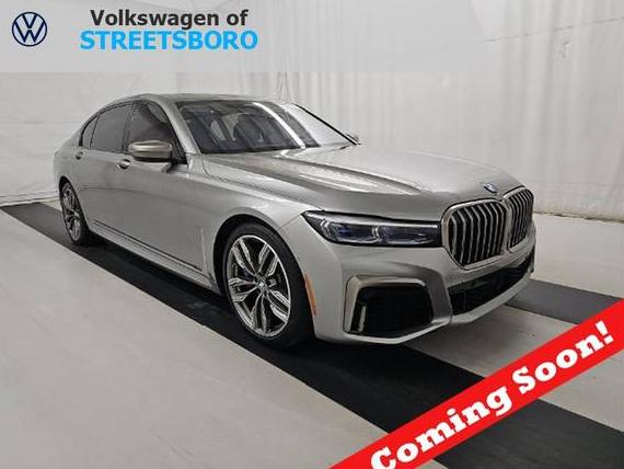BMW M760I 2020 WBA7U6C05LBM62965 image
