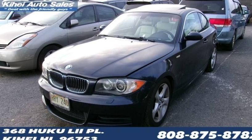 BMW 135I 2008 WBAUC73588VF25654 image