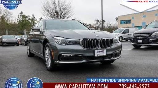 BMW 740I 2018 WBA7E4C51JGV23838 image