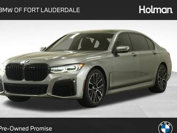 BMW 740I 2021 WBA7T2C00MCE57411 image