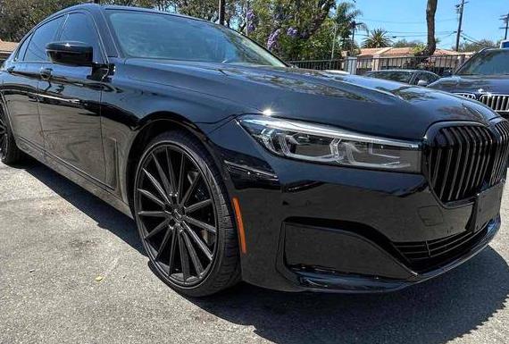 BMW 740I 2021 WBA7T2C08MCF65422 image