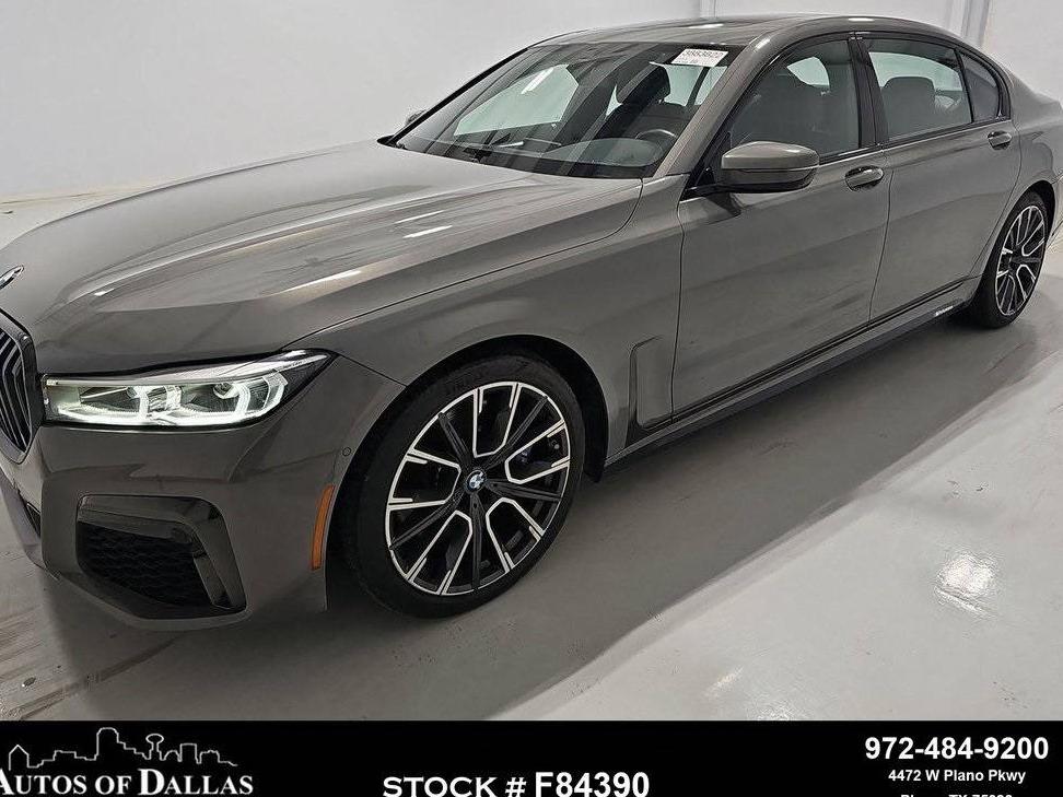 BMW 740I 2021 WBA7T2C06MCF84390 image