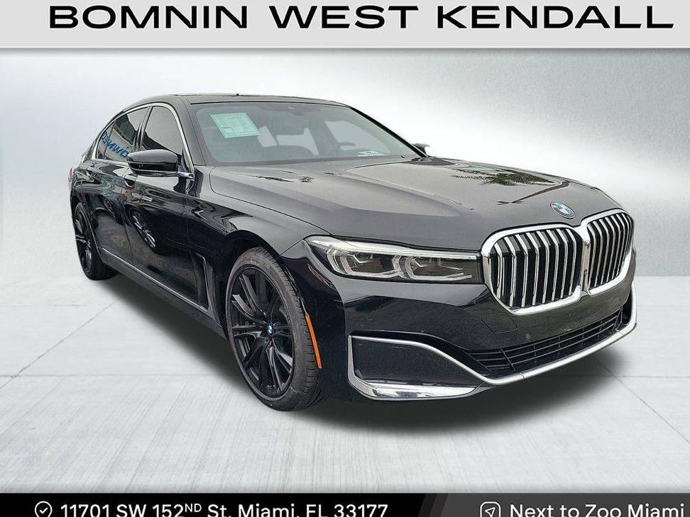 BMW 740I 2021 WBA7T2C02MCG39126 image