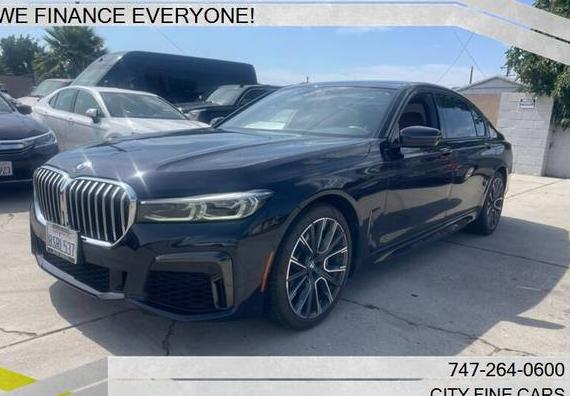 BMW 740I 2021 WBA7T2C07MCE61391 image