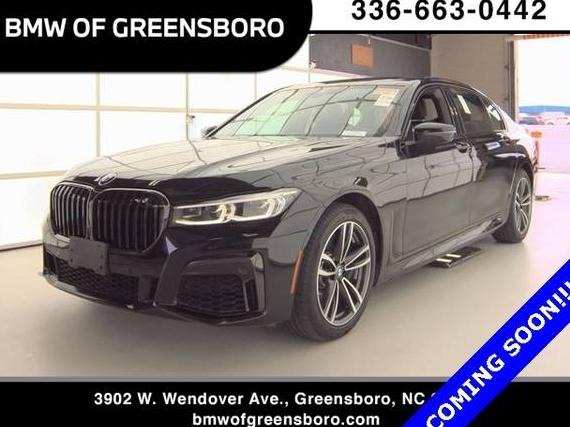 BMW 740I 2021 WBA7T4C08MCG03839 image