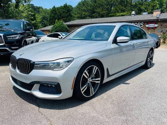 BMW 740I 2017 WBA7E2C50HGZ40456 image