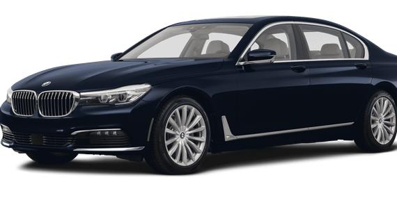 BMW 740I 2017 WBA7E2C55HG739304 image