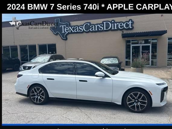 BMW 740I 2024 WBA23EH06RCP72352 image