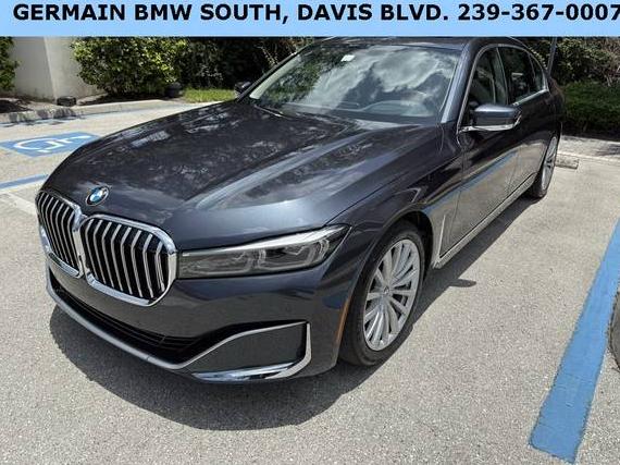 BMW 740I 2020 WBA7T2C04LCD79830 image
