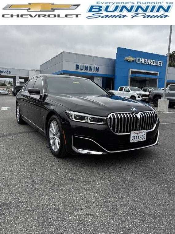 BMW 740I 2020 WBA7T2C01LGL17131 image