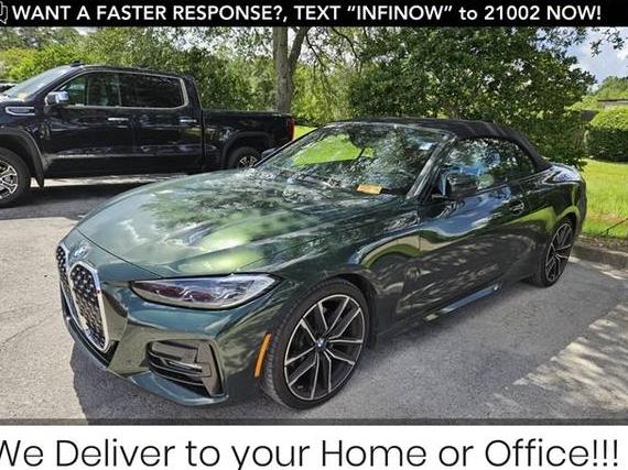 BMW 430I 2023 WBA43AT02PCM86343 image