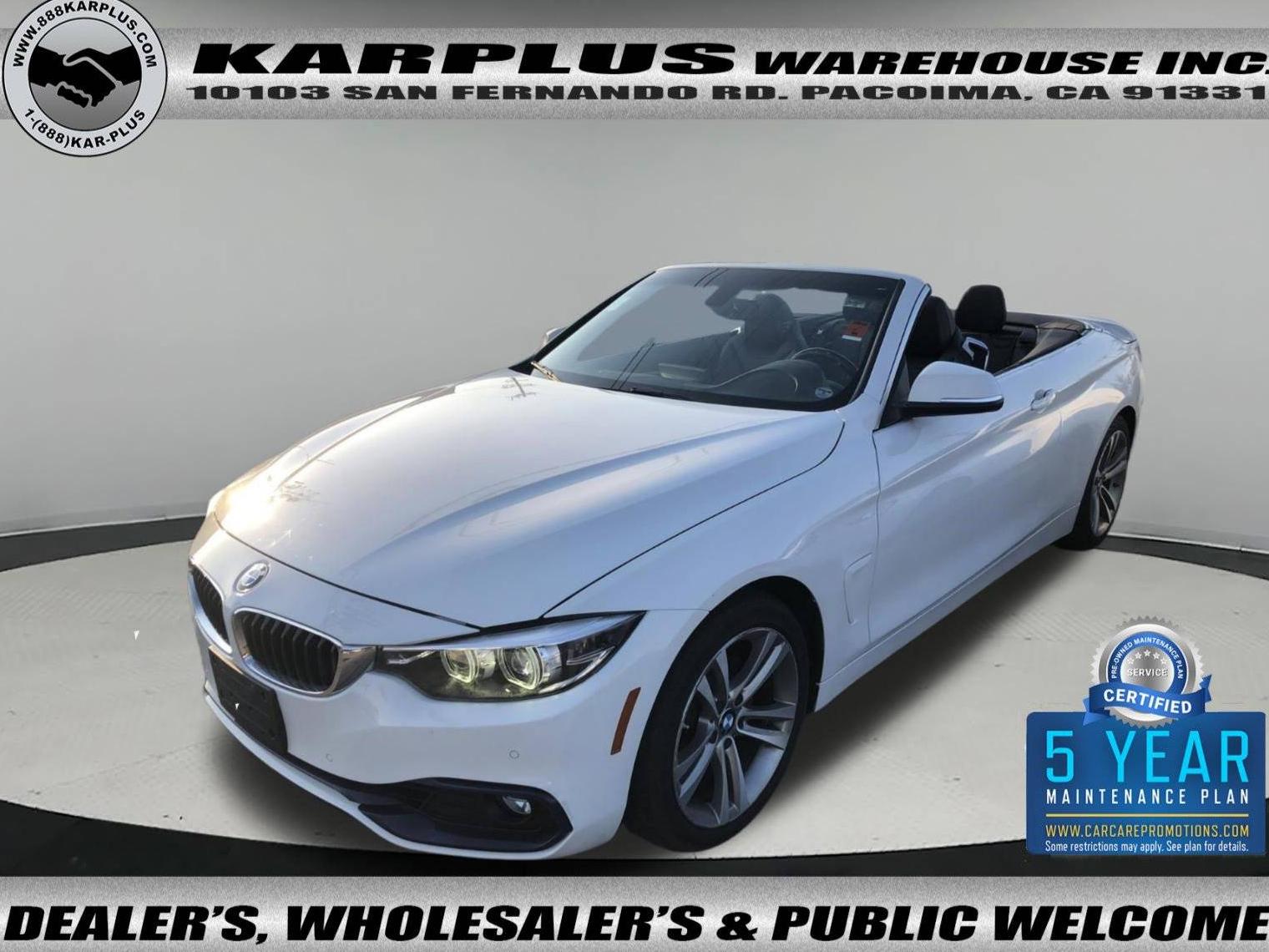 BMW 430I 2018 WBA4Z1C52JEC58710 image