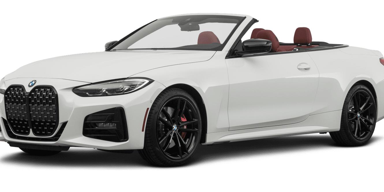 BMW 430I 2021 WBA23AT04MCG22820 image