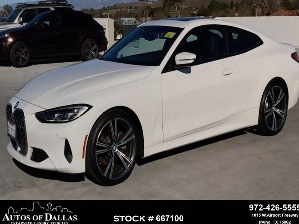 BMW 430I 2021 WBA53AP08MCG14890 image