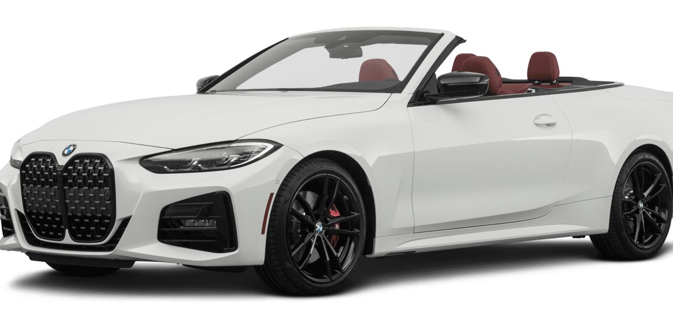 BMW 430I 2021 WBA23AT06MCG89662 image