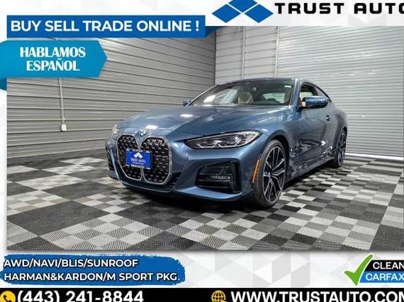 BMW 430I 2021 WBA73AP04MCH58770 image BMW 430I 2021 WBA73AP04MCH58770 image