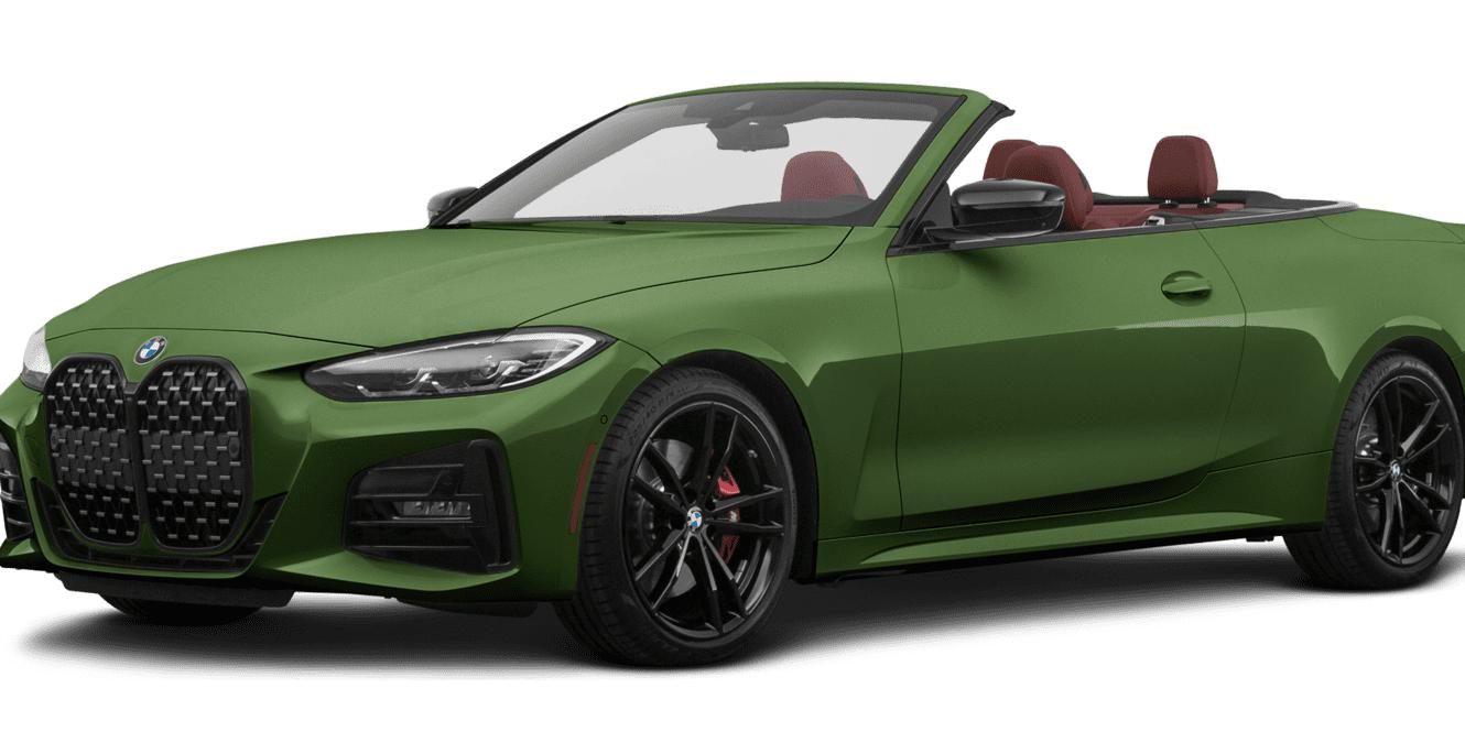 BMW 430I 2021 WBA23AT01MCH11499 image