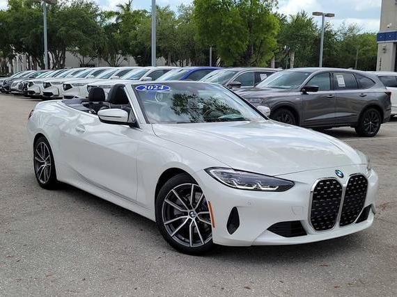 BMW 430I 2024 WBA23AT09RCR78152 image
