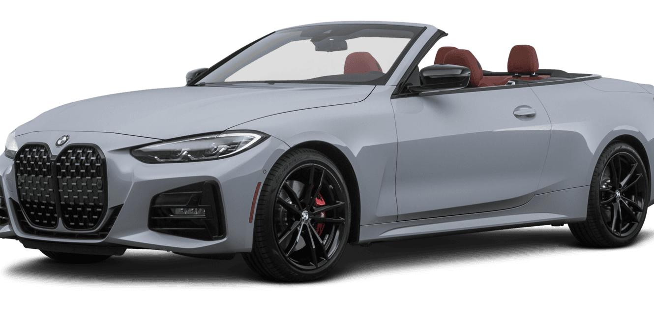 BMW 430I 2024 WBA43AT0XRCR77097 image