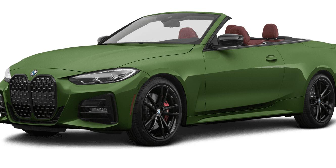 BMW 430I 2022 WBA23AT08NCH91451 image