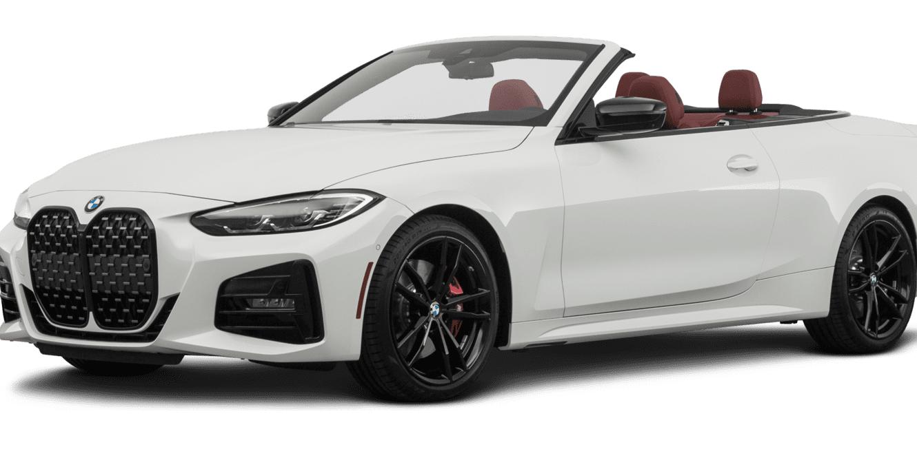 BMW 430I 2022 WBA23AT04NCK48935 image