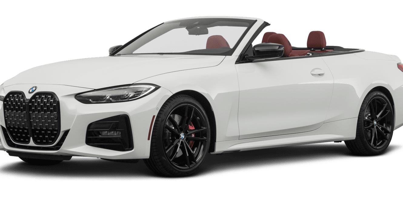 BMW 430I 2022 WBA23AT07NCJ69694 image