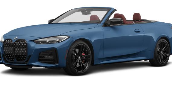 BMW 430I 2022 WBA23AT06NCK77370 image