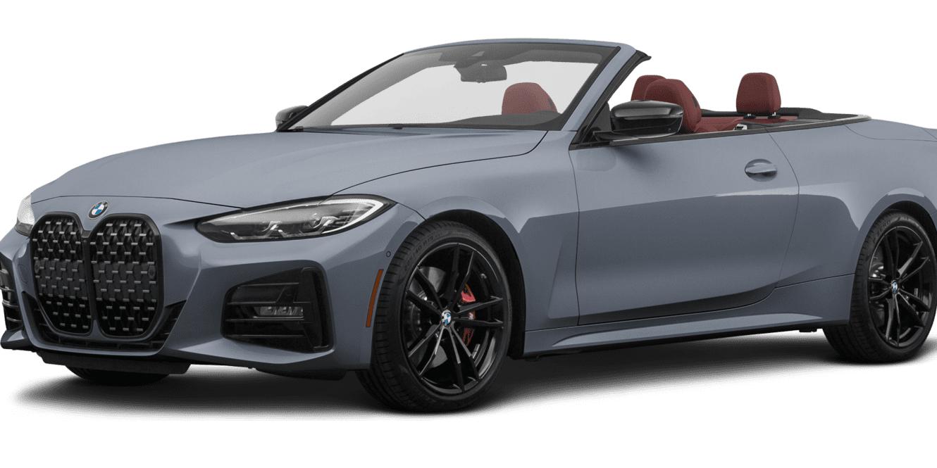 BMW 430I 2022 WBA23AT04NCJ97680 image