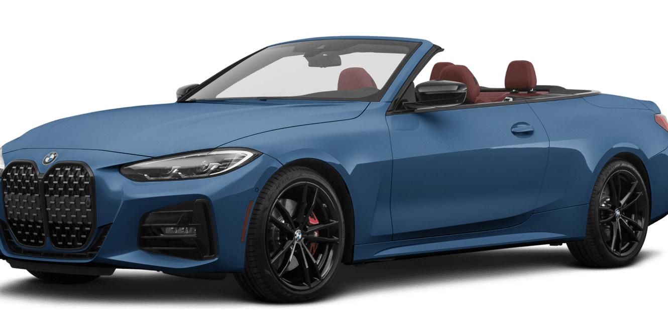 BMW 430I 2022 WBA23AT08NCK03559 image