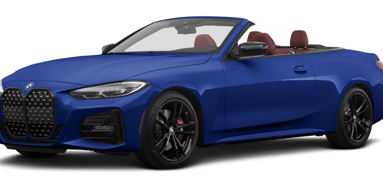 BMW 430I 2022 WBA23AT05NCJ02415 image