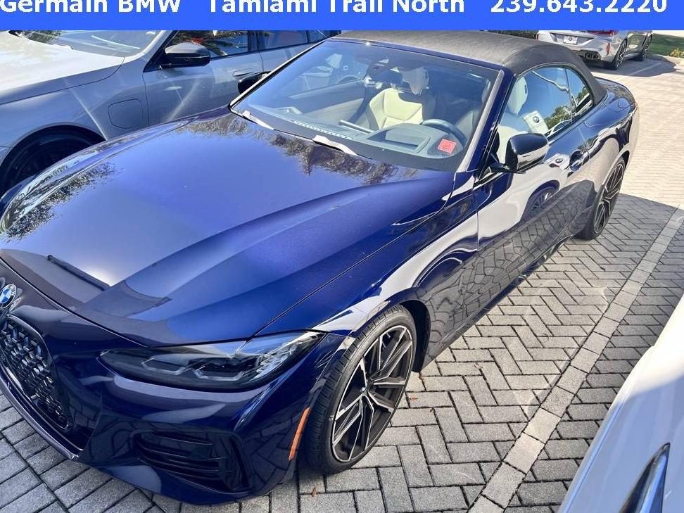 BMW 430I 2022 WBA23AT02NCJ36621 image