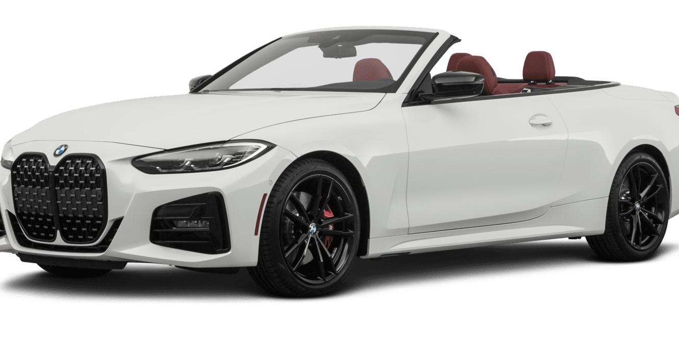 BMW 430I 2022 WBA23AT03NCK13089 image