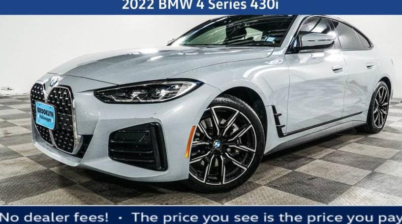 BMW 430I 2022 WBA63AV06NFL83380 image