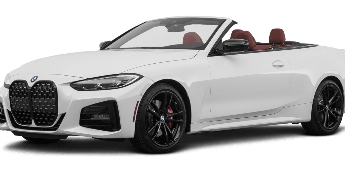 BMW 430I 2022 WBA43AT05NCJ32748 image