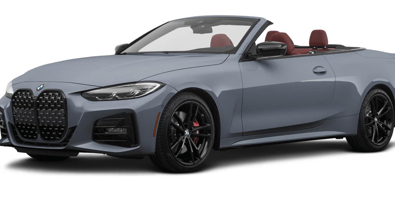 BMW 430I 2022 WBA23AT01NCJ66872 image