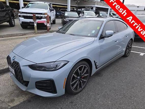 BMW 430I 2022 WBA63AV06NFM89201 image