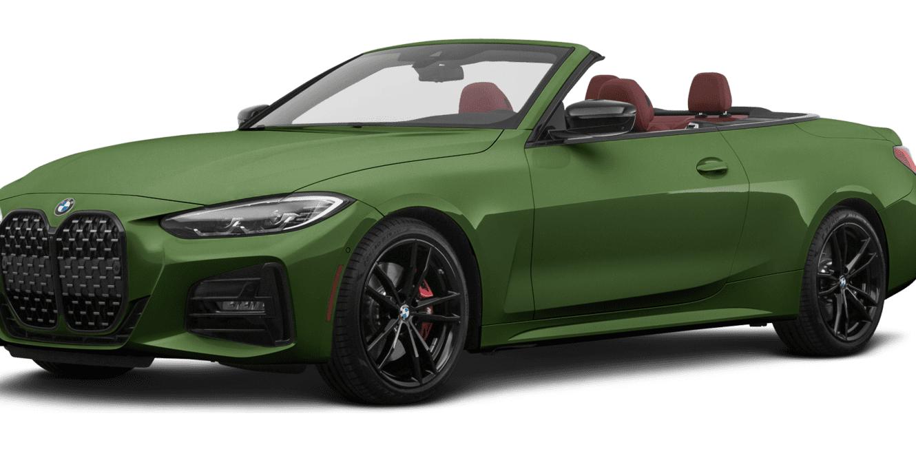 BMW 430I 2022 WBA23AT07NCJ33505 image